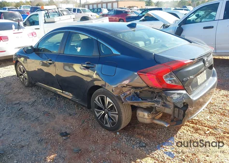 2018 Honda Civic Ex-T из США, поврежденный, VIN JHMFC1F37JX032220